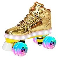 銀のローラースケート　希少 Amazon.co.jp: Skate Gear スパークリレトロ クアッドローラー